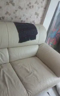 مبل دو نفره چرم