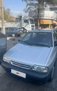 پراید ۱۳۱ نقره ای دوگانه سوز مدل ۸۸