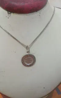 نقره گردنبند تایلندی زیبا وزن کم