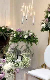گل آرایی و شیرینی پزی