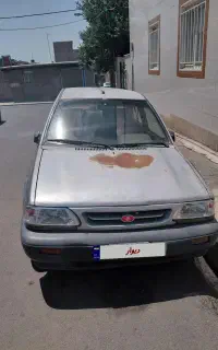 پراید ۱۳۱ مدل ۸۶ دوگانه شرکتی