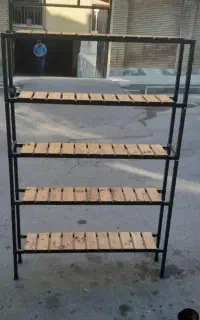 قفسه چوبی شیک