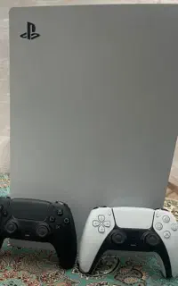 ps5 slim ریجن 2 اروپا دودسته فابریک با پایه شارژ