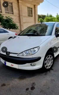 پژو ۲۰۶ مدل ۹۹ تمیز