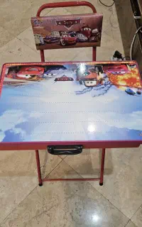 میز تحریر و صندلی تاشو کودک
