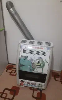 بخاری گازی دودکش دار