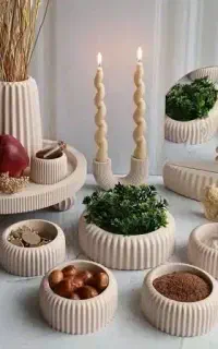 آموزش شمع ،قالب و سنگ مصنوعی