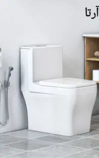 توالت فرنگی چینی کُرد خروجی بزرگ تخلیه عالی