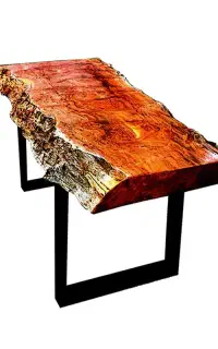 میز وسط و عسلی (چوب طبیعی)