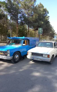 وانت بار نیسان داخل شهری بیرون شهری با کارگر