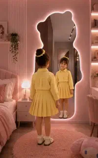 اینه بک لایت خرسی