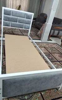 تخت خواب فلزی دو تا تک نفره