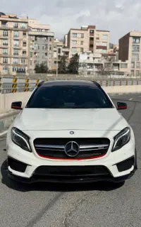 بنز gla45 سفید ۲۰۱۶