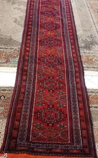 کناره قالیچه ای دست باف ۴ متری