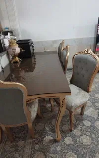 میز نهار خوری نو6نفره