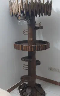 کافی بار چوبی