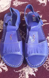 کفش تبریز.آبی کاربنی
