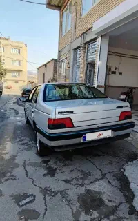 پژو 405 یک تکه رنگ شاسی پلمپ