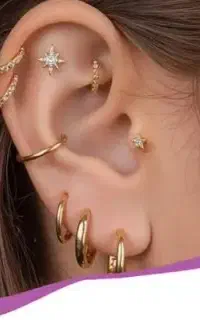 پیرسینگ گوش و ...