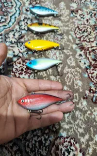 5 عدد طعمه مصنوعی اردک ماهی لاهیجان