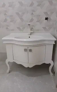 روشویی pvc بدون شیر آب