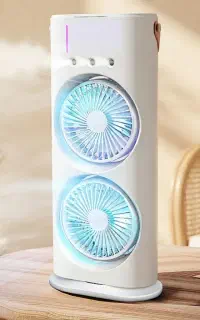 مینی کولر مهپاش AirBreze/رو داشبوردی/رومیزی/چرخشی/