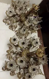 دو مورد لوستر ده شعله