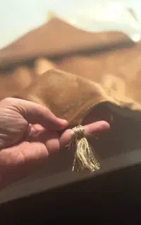 یک جفت رانر رومیزی مخمل