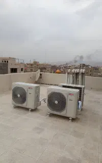 لوله کشی مسی داکت اسپیلت وکولر گازی