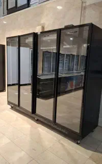 یخچال ویترینی طول ۱۴۵ سانت ۲ درب بزرگ