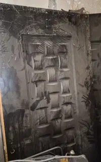 درب چوبی