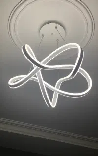لوستر مدرن LED سه رنگ