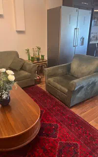 مبل تمام پارچه  آمریکایی