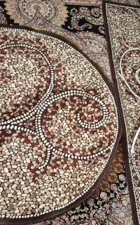 فرش و میز و  روکش صندلی