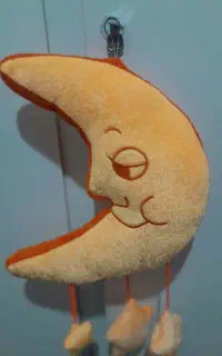 ماه و ستاره عروسکی آویز دار