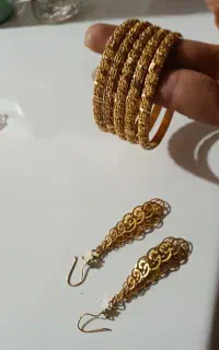 پنج عدد النگو گوشواره نو
