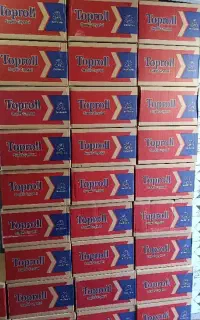چسب نواری پهن تاپرول 90یارد 5سانتی کاغذی برق تفلون