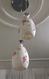 لوستر ۲حباب