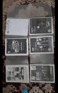 هرکتاب فقط ۲۵۰ بعضیا یکم کمتر بیشتر