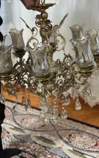 لوستر برنجی اصل