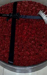 باکس گل و حروف انگلیسی