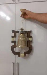 لوستر چوبی