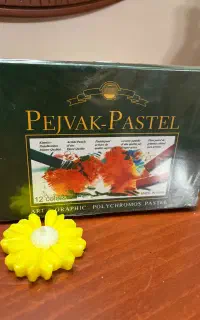 پاستل گچی ۱۲ رنگ