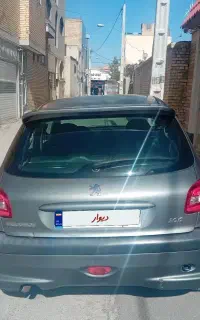 206 اسپرت مدل 86 تمیز