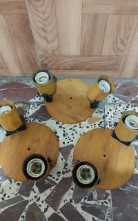 چراغ سقفی و روشویی
