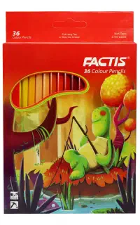 مدادرنگی ۳۶رنگ جعبه مقوایی فکتیس