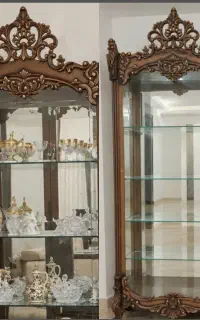 ویترینی چوبی لوکس