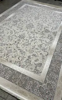 فرش پرفروش مدل پرنیان نخ اکرولیک گلبرجسته