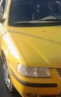 سمند ۸۸تکسوز بنزین ۷۰۰تایی پلاک ع تاکسی بیرون ش