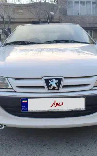 پژو پارس ۹۶ در حد